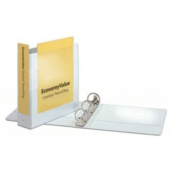 EconomyValue 2Inch White Binder